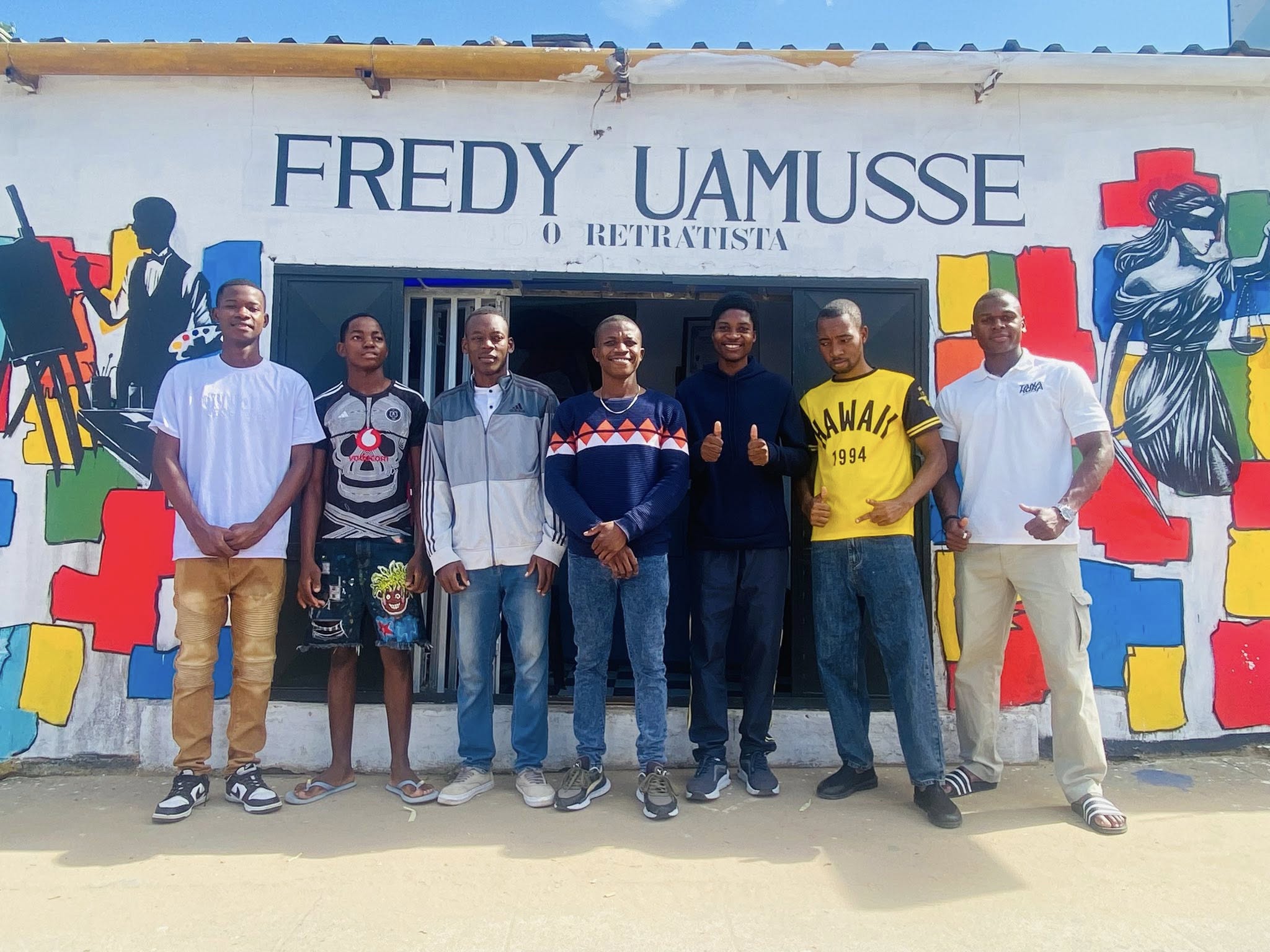 Fredy Uamusse inaugura primeiro atelier e celebra novo marco na carreira artística