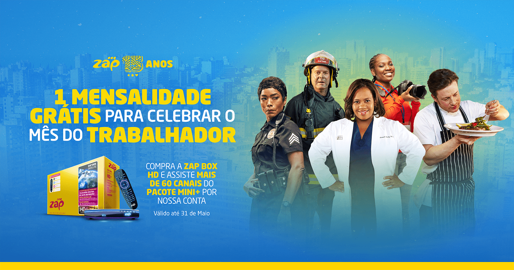 ZAP lança campanha especial do mês do trabalhador em Moçambique
