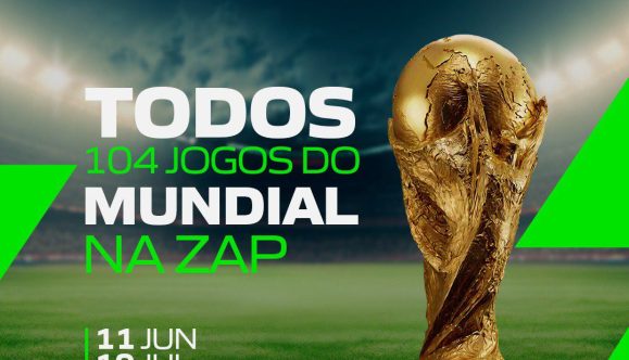 ZAP vai transmitir todos os jogos do Mundial FIFA 2026