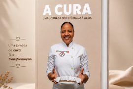 Chef moçambicana Assante Baquete lança o livro “A Cura – Uma Jornada do Estômago à Alma”