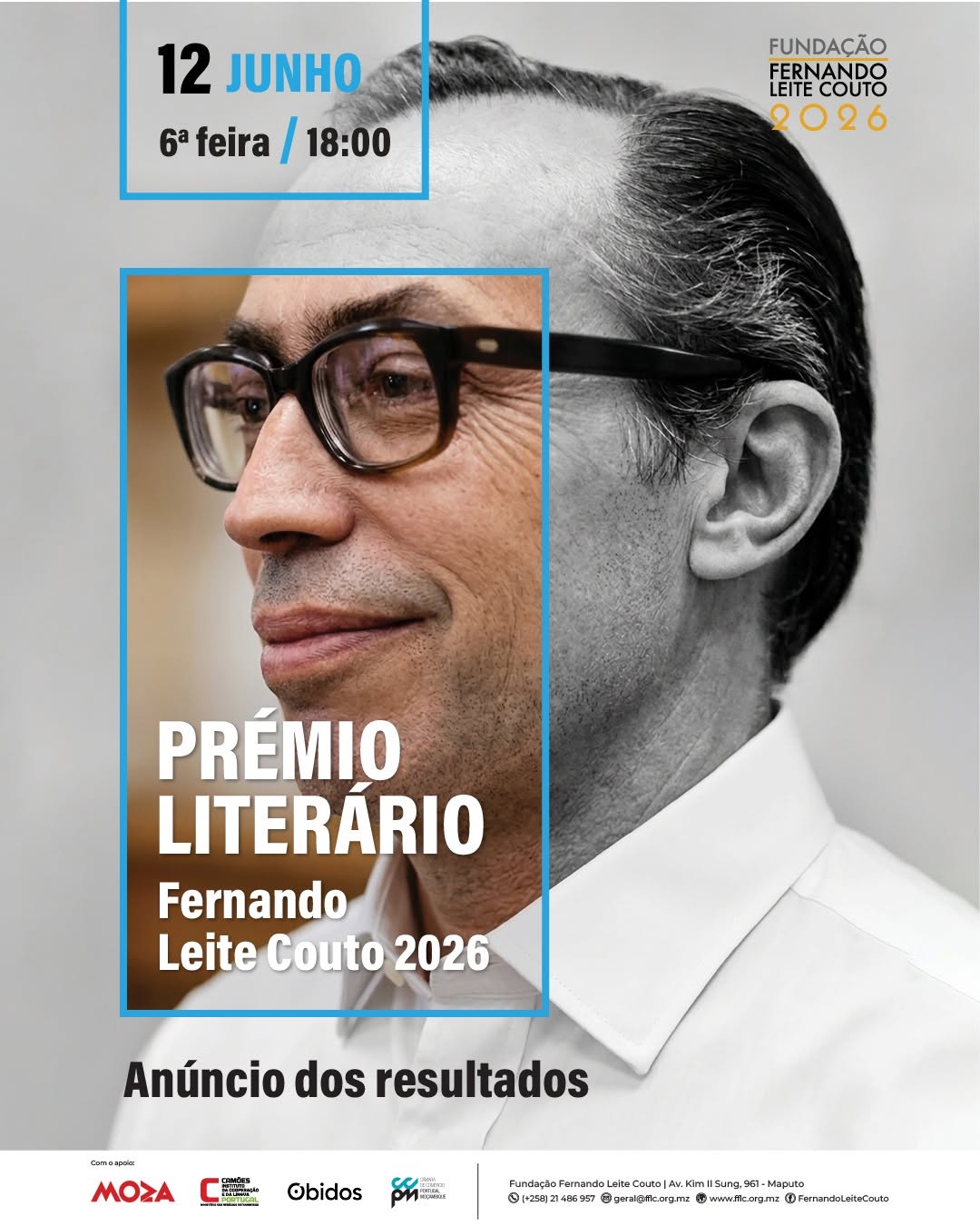 Fundação Fernando Leite Couto anuncia vencedor da 8.ª edição do Prémio Literário de Prosa