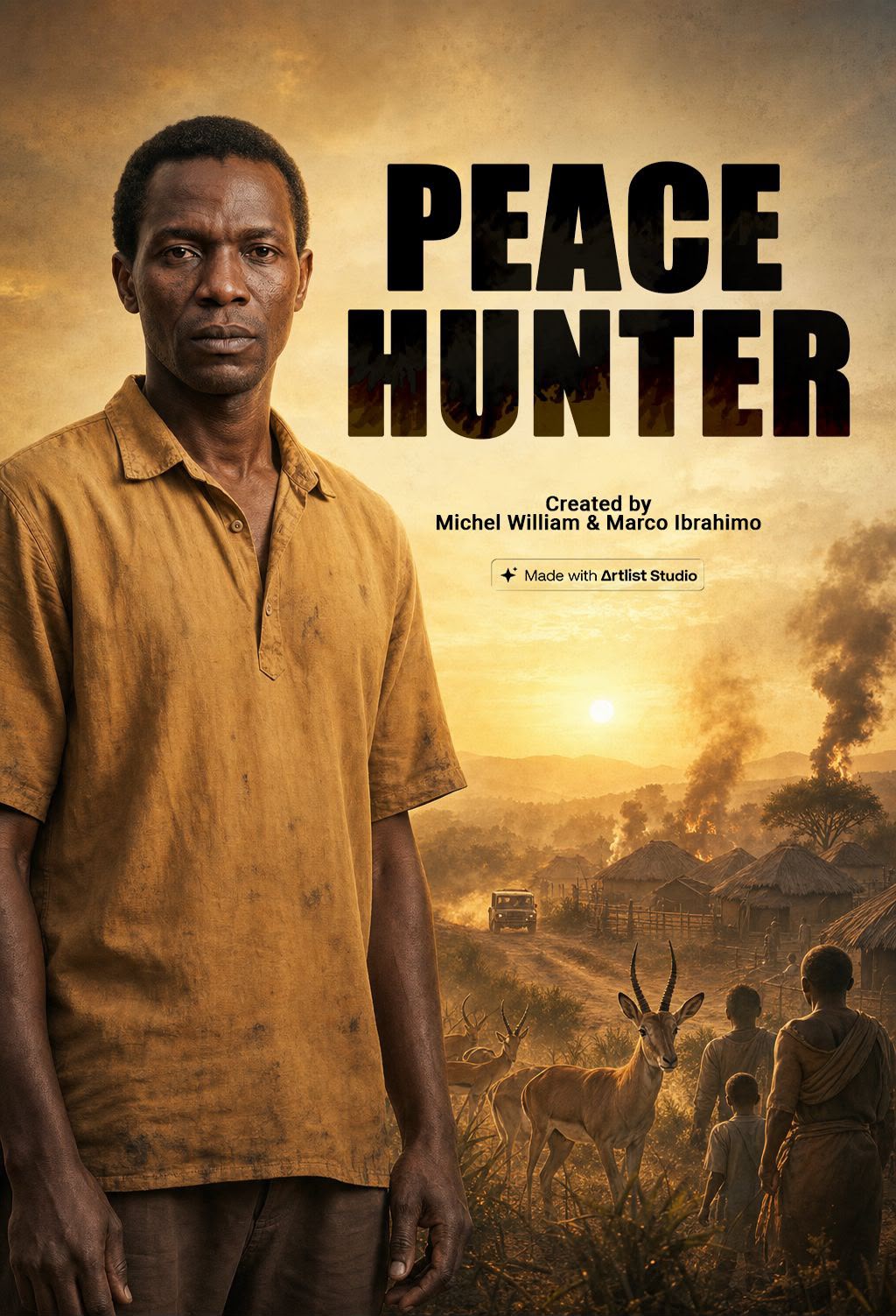 Realizadores Moçambicanos Levam “Peace Hunter” a Competição Internacional de Cinema com Inteligência Artificial