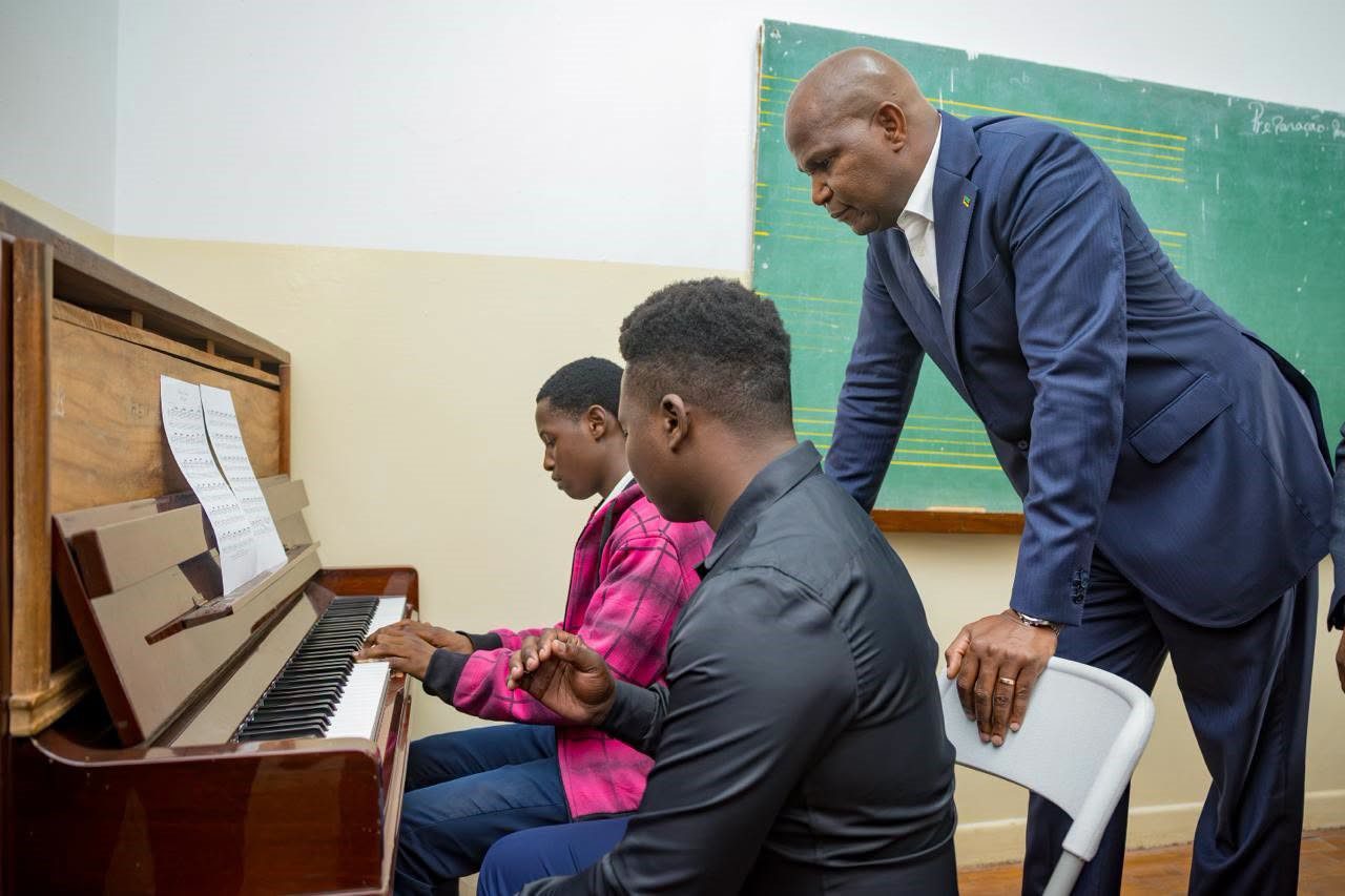 Daniel Chapo anuncia expansão da Escola Nacional de Música para a Beira e Nampula