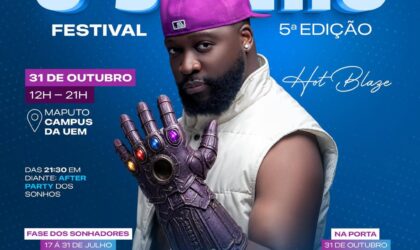 Hot Blaze leva “O Sonho Festival” para o Campus da UEM na 5.ª edição