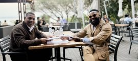 King Levi e David Moma firmam parceria para levar plataforma Líderes Africanos a Moçambique