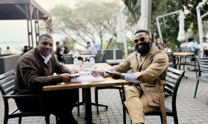 King Levi e David Moma firmam parceria para levar plataforma Líderes Africanos a Moçambique
