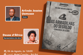 Escritor Arlindo Jossias Uamusse lança segundo livro de poesia em Xai-Xai