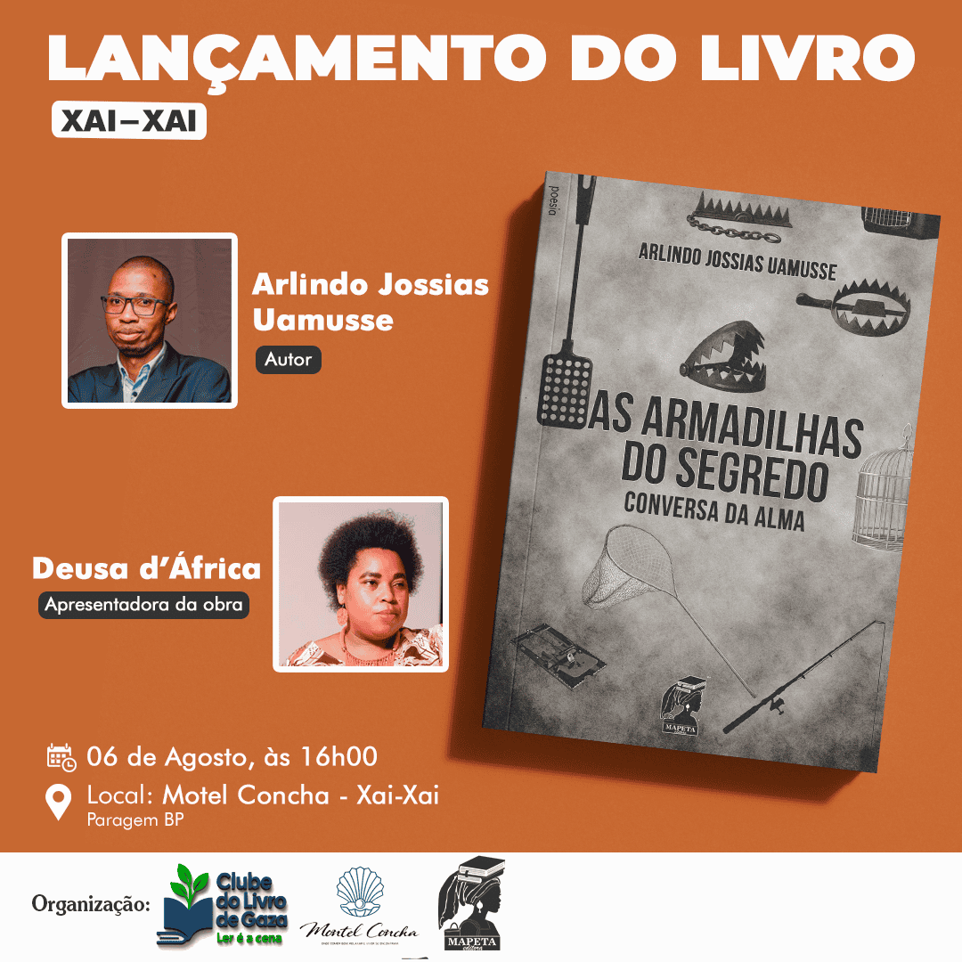 Escritor Arlindo Jossias Uamusse lança segundo livro de poesia em Xai-Xai