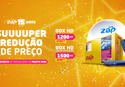 ZAP celebra 15 anos contigo com uma Super Redução de Preço