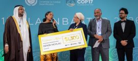 Bióloga moçambicana Denise Nicolau conquista prémio africano nos Greenstorm Photography Awards, na Mongólia