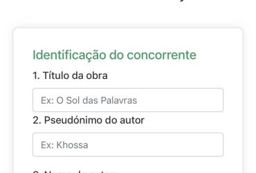 Concurso Nacional de Literatura 2026: inscrições abertas até 11 de Setembro
