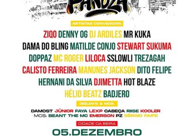 Beira recebe celebração dos 20 anos do Pandza com dezenas de artistas
