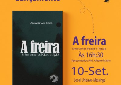 Malikezi Wa Tiane prepara lançamento da obra “A Freira”