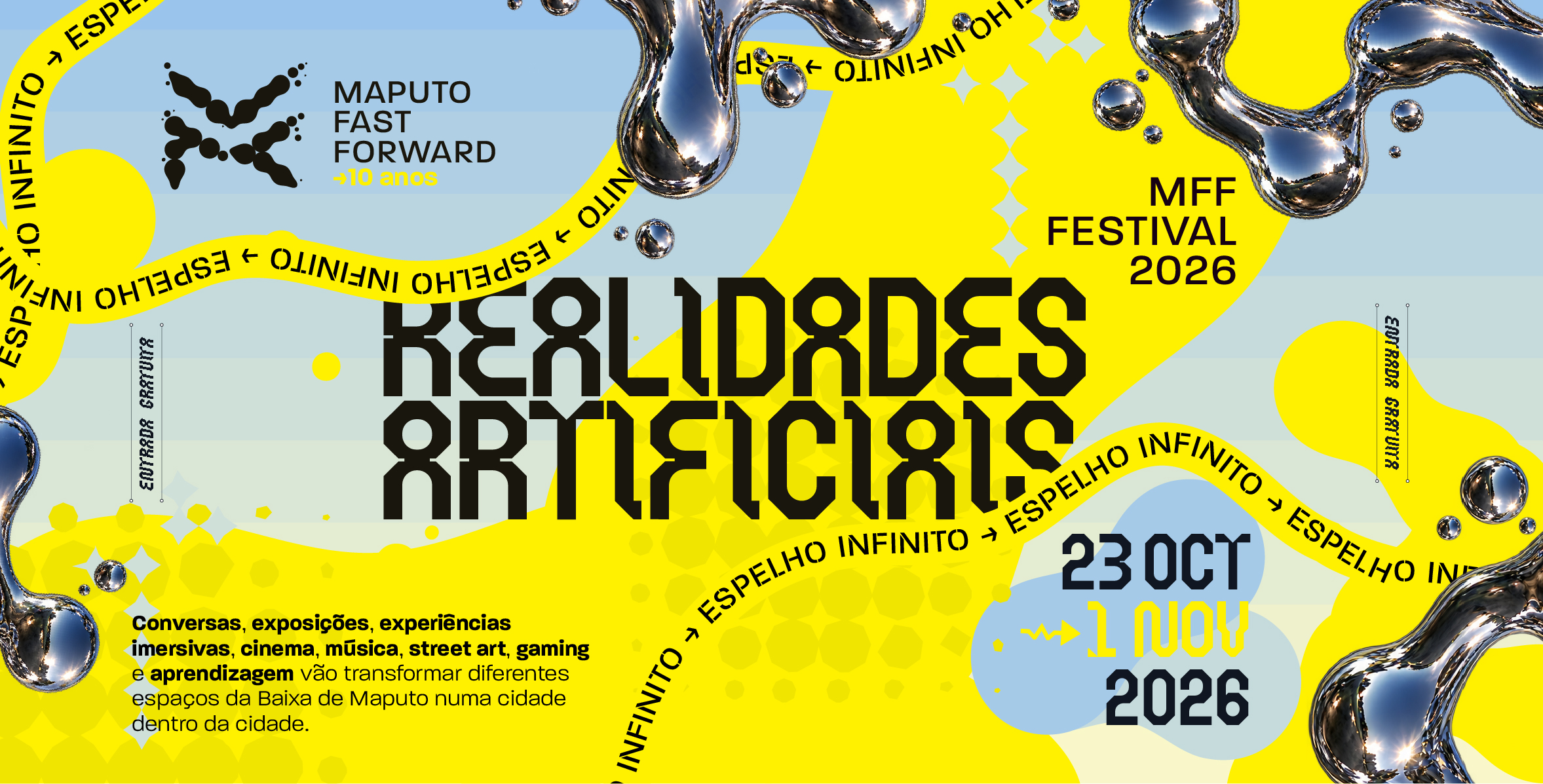 Maputo Fast Forward celebra 10 anos com festival dedicado às “Realidades Artificiais”