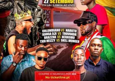 RRPL e Rapódromo levam batalha de rap entre Angola e Moçambique a Lisboa