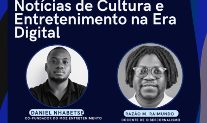 Daniel leva experiência do Moz Entretenimento a Webinar sobre Ciberjornalismo