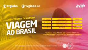 ZAP anuncia primeiros vencedores da campanha “Viagem ao Brasil” em Moçambique e Angola