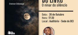 Emerson Chiloveque anuncia lançamento do seu primeiro livro “O Ninar do Silêncio”