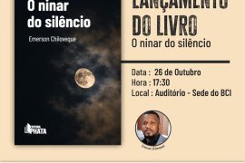 Emerson Chiloveque anuncia lançamento do seu primeiro livro “O Ninar do Silêncio”