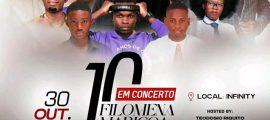 Filomena Maricoa celebra 10 anos de carreira com concerto e convidados em Nampula