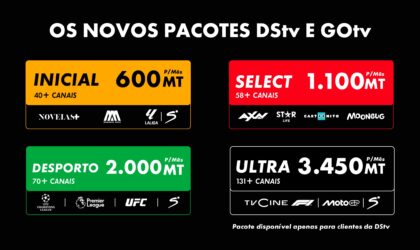 DStv e GOtv reduzem preços dos pacotes em até 34% em Moçambique 