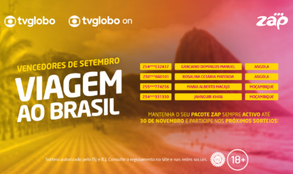 ZAP anuncia mais quatro vencedores da campanha “Viagem ao Brasil”