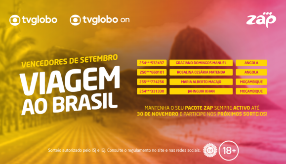 ZAP anuncia mais quatro vencedores da campanha “Viagem ao Brasil”