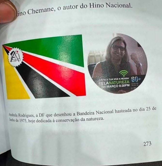 Com apenas 17 anos: Ângela Rodrigues revela bastidores da criação da primeira bandeira de Moçambique